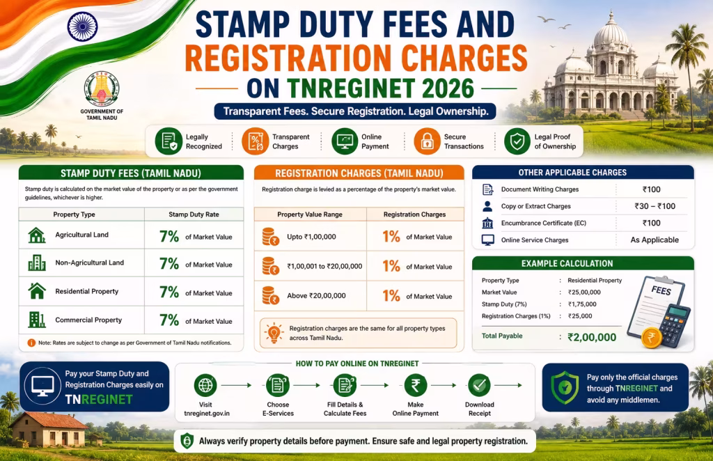 Stamp Duty Fees and Registrations